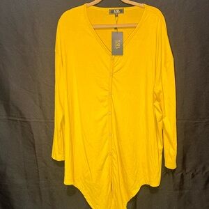 L&B Sunny Yellow Button-Down Shirt